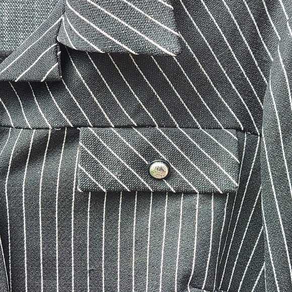 Edwards Vintage Sparkle pinstripes Blazer - Picture 4 of 16